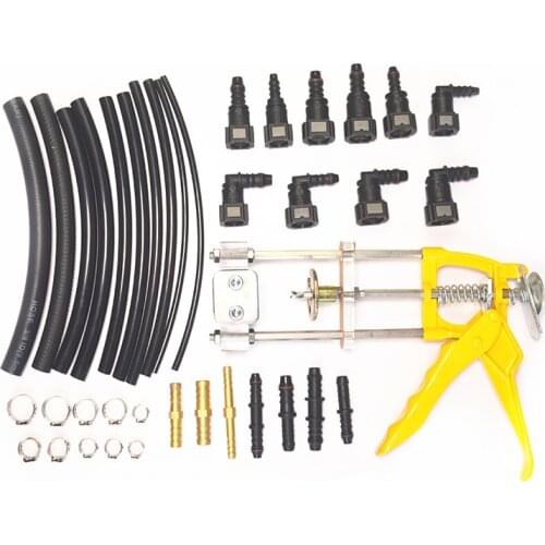DIY fuel line maintain kit quick and easy fuel line repair hose fitting install tool complete set