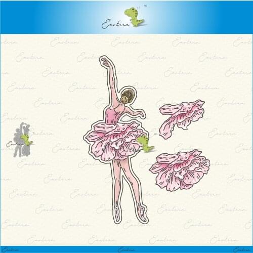 Ballerina metal cutting dies 2021 new diy molds Scrapbooking Paper Making die cuts crafts