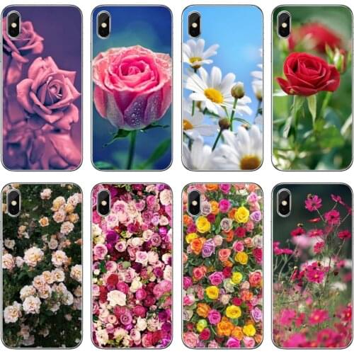 Flowers-Garden Soft TPU Case For Samsung Galaxy J5 J6 J7 J8 J1 J2 J3 J4 Plus 2018 Prime 2015 2016 2017