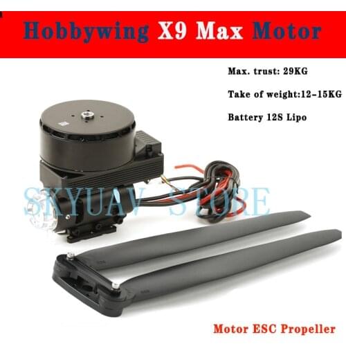 NEW Hobbywing X9 motors Power System 120A ESC COMBO-XRotor Pro-X9-02 for DIY 16L/20L multirotor agricultural spraying drone