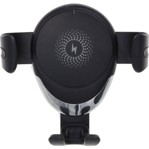 New 10w Wireless Charger Wireless Car Charger Holder Car Gravity Mobile Phone Holder Wireless Charger Air Outlet Clip