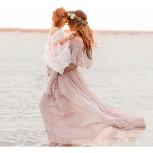 Maternity Dresses For Photo Shoot Chiffon Pregnancy Dress Photography Props Gown Dresses For Pregnant Women Clothes 2021 New