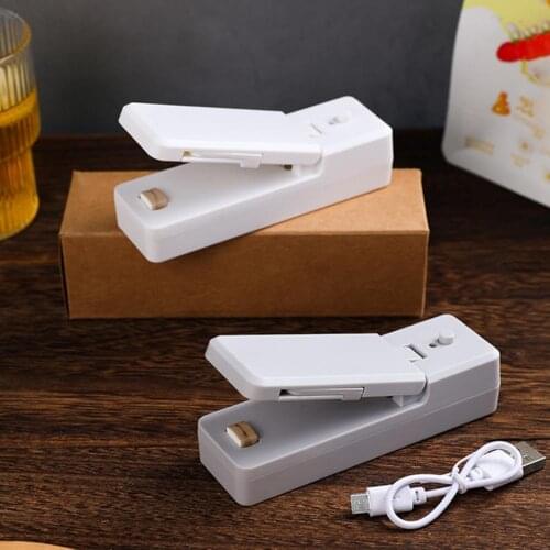 Portable Household Mini USB Charging Sealing Machine Snack Plastic Bag Sealer
