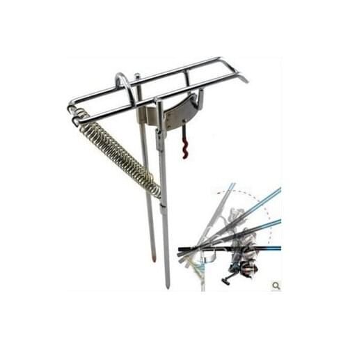 Sale Automatic Double Spring Angle Pole Fish Pole Bracket Standard