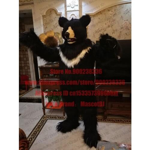 Removable Jaw 3-D Eyes Fursuit Black Huksy Dog Costumes Suit Legs Grizzly polar Brown Bear Costumes Furry Suit