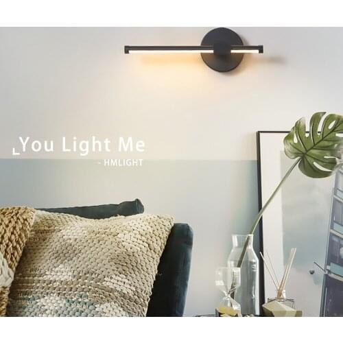 LED Wall Lamps 330° Rotatable Adjustable Light Angle Indoor Bed Dining Study Room Foyer Simple Stype 7 W Watt AC110 220V