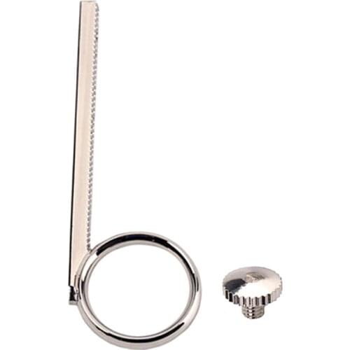 Trumpet Slide Metal Slide Ring Pull Ring for Trumpets Cornets Silver