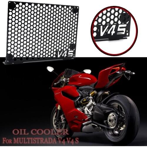 High Quality New Motorcycle Accessories Oil Cooler Radiator Guard For Ducati Multistrada V4 V4 S V4S