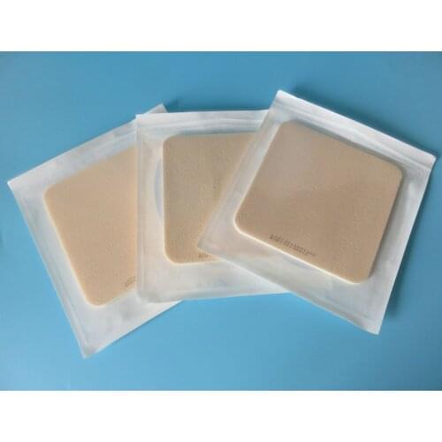 10pcs 10cm*10cm non adhesive medical foam dressing wound tire bedsore dressings absorbent Bed sore Absorb exudate elderly care