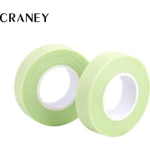 2 Rolls False Eyelashes Extension Tape Professional Anti-allergy Breathable Micropore Fabric Eyelashes Grafting Tool Lashes Tape