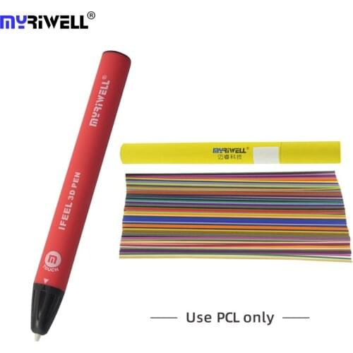 Myriwell 3D Pen only one touch button control sensing 1.75mm PCL filament diy 3D printing pen for beginner kids