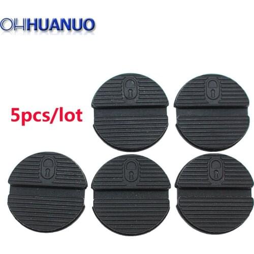 5PCS/LOT Remote key pad rubber for Nissan ALMERA MICRA PRIMERA X-TRAIL Models