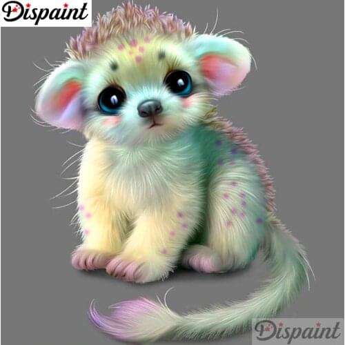 Dispaint 5d Diamond Painting Full Square/Round "Cartoon animal" Picture Of Rhinestone DIY Diamond Embroidery Home Decor A12337