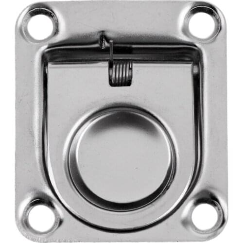 Multipurpose Marine Stainless Steel Pull Ring Handle Flush Mount Hardware