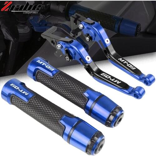 Motorcycle Accessories Brake Clutch Levers Handlebar Hand Grips ends For YAMAHA MT-09 FZ09 MT09 2014 2015 2016 2017 2018 MT09