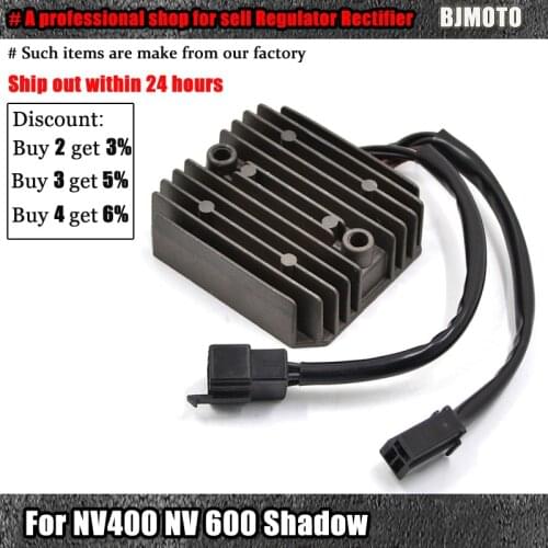 Motorcycle NV 400 600 Voltage Regulator Rectifier 12V For Honda NV400 NV600 Shadow Steed 400 Steed400 VRX400 VRX 400 VRX-400