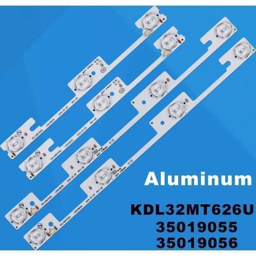 NEW 200PCS (100PCS*4LED +100PCS*3LED) 1LED=6V KDL32MT626U 35019055 35019056 light bar 32 inch backlight lamp LED strip 6v
