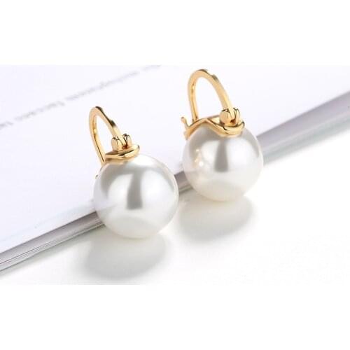 DAIWUJAN INS Retro 925 Sterling Silver Natural Pearl Earrings For Women Champagne Gold Elegant Drop Earrings Luxury Jewelry