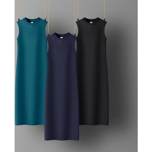 Spring summer Woman Cotton Soft Tank Dress Casual Satin Sexy Camisole Elastic Female Home Beach Dresses