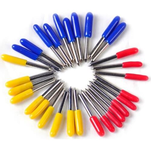 30Pcs 30 45 60 Degree Roland Cutting Plotter Cutter Knife Blades Offset