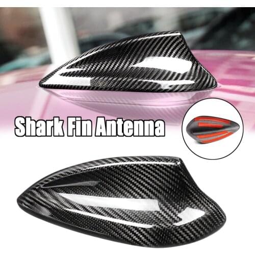 True Carbon Fiber Shark Fin Antenna Cover For BMW F20 F21 F45 F46 F30 F34 G30 G20 F48 F49 G01 F15 F85 F16 F86 Accessories