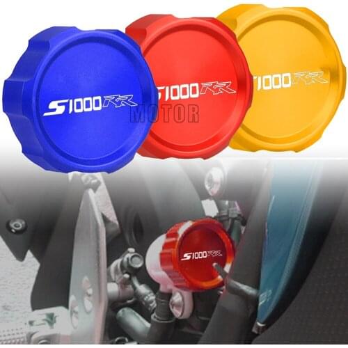 For BMW S1000RR 2009-2019 Motorcycle CNC Rear Brake Fluid Reservoir Oil Cup Cover S1000 RR S 1000RR 1000 RR 2009 2010 2011 2012