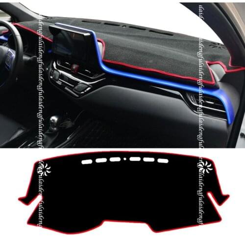 For Toyota C-HR CHR 2018-2020 Interior Car Dashboard Dash Mat Non-Slip Sun Cover Pad Mat car styling accessories
