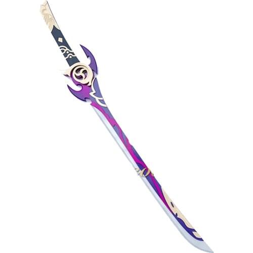 Game Genshin Impact Raiden Shogun Baal Cosplay Sword Kamisato Ayaka Props for Halloween Carnival Party Event Cosplay performance