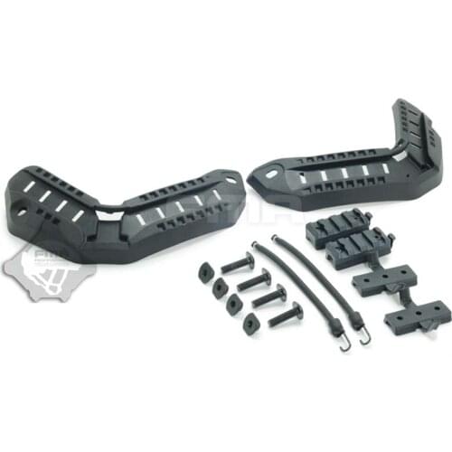 FMA Outdoor Sports Tactical Maritime Helmet Rail Set Guide Accessories For Flashlight & Earphone rack TB926 BK Free Shipping