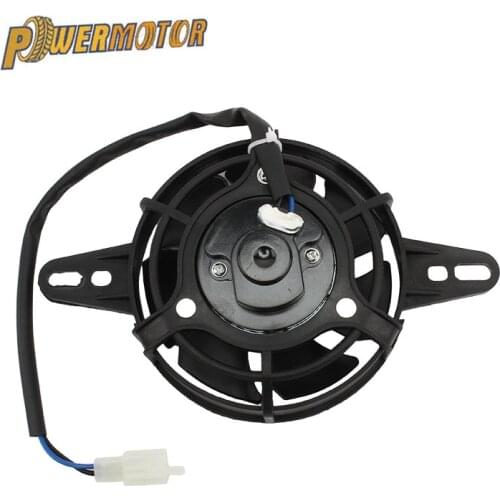 Oil Cooler Electric Radiator Cooling Fan Engine Radiator Fit for 150cc 200cc 250cc ATV Quad Go Kart Buggy Motocross