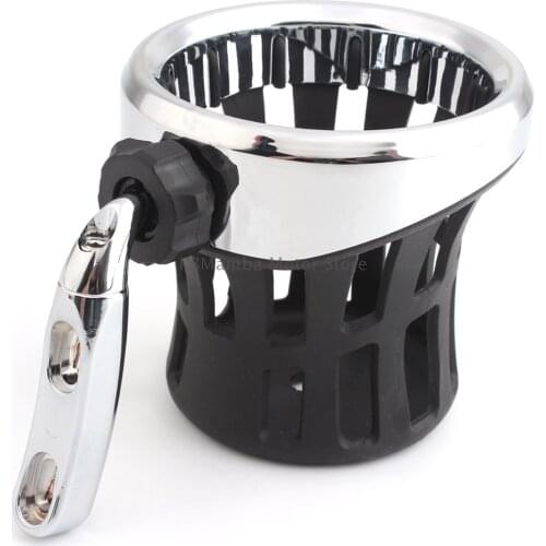 Motorcycle Passenger Bottle Water Cup For Harley Road King Electra Glide Sportster Dyna Softail Water Beverage Support Universal