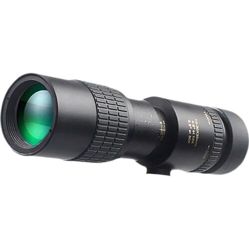 New High Definition 10-30X Monocular Telescope Portable Military Wide View Adjustable Zoom Tripod and Smartphone Holder Camera