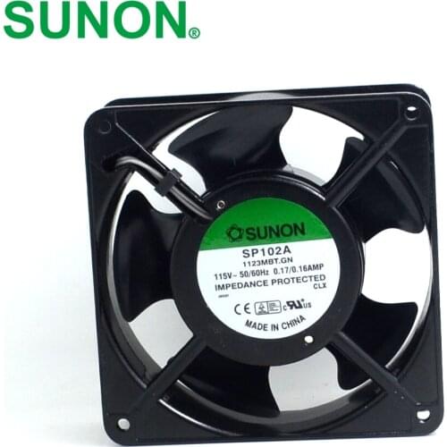 New original SP102A 12038 115V / 110V 12 aluminum double ball bearing cooling fan 120*120*38mm 120mm