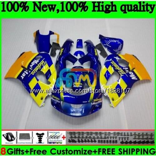 Body For SUZUKI GSXR 600 750 SRAD GSXR600 Movistar New 96 97 98 99 00 32BS.25 GSX-R600 GSXR750 1996 1997 1998 1999 2000 Fairing