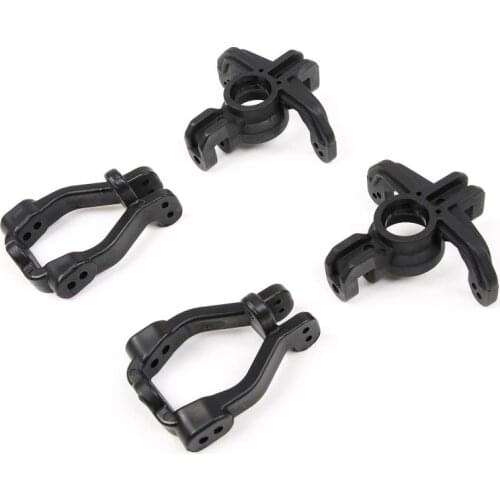 Front Steering Knuckle C Hub Carrier 4pcs for 1/5 scale Rovan ROFUN F5 4WD ON ROAD MCD XS5