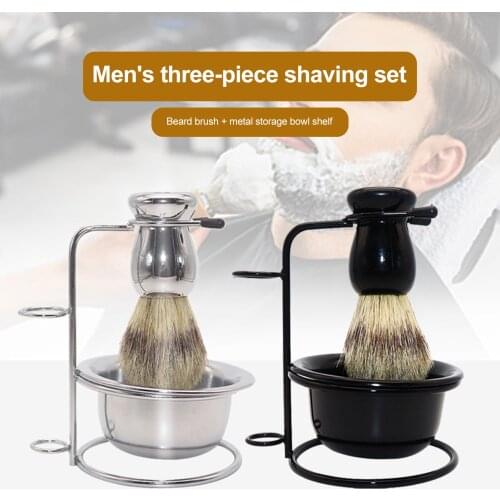 Hair Comb Set Pro Soft Boar Bristle Wood Beard Brush Hairdresser Shaving Brush Comb Men Mustache Comb Kit Hair Trimming Comb Set