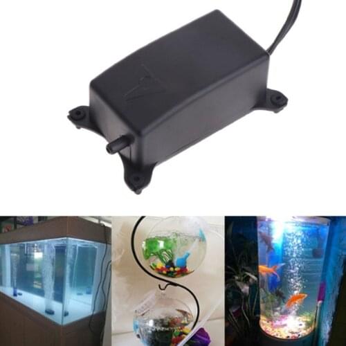 Fish Tank Aerator Pump Ultra-Quiet Mini Aquarium Air Pump Hydroponic Oxygen Pumps Pet Supplies EU/US Plug