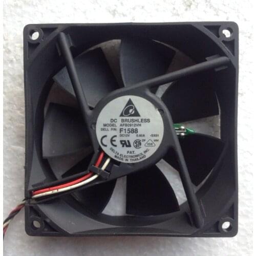 For Delta Delta 9025 12V 0.60A AFB0912VH F1588 Chassis Cooling Fan