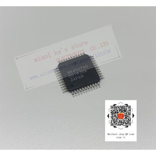 100%New Original; AK4527VQ AK4527 High-performance multi-channel audio codec QFP-44