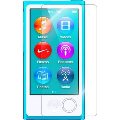 100pcs LCD screen film For Apple ipod nano 7 6 5 front clear screen protector