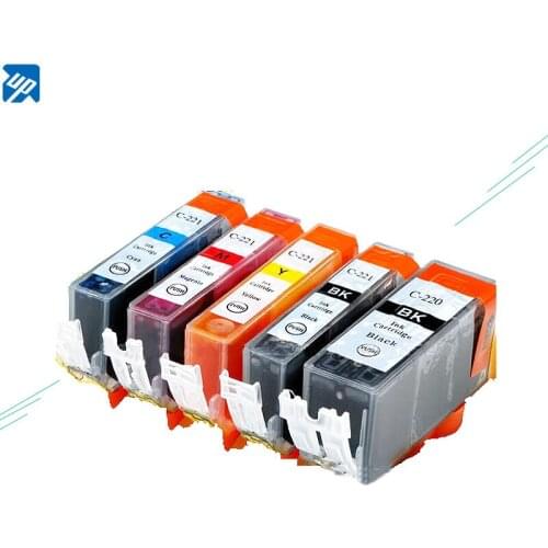 10Pk NEW PGI-220 CLI-221 Ink Set for Canon Pixma MP560 MP620 MP640 MX860 MX870