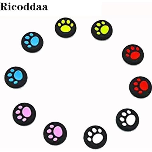 2PCS Silicone Analog Controller Thumb Stick Grips Caps For PS4 Covers Thumbstick Grips for Xbox360/Xbox One/PS3/PS2 Controller