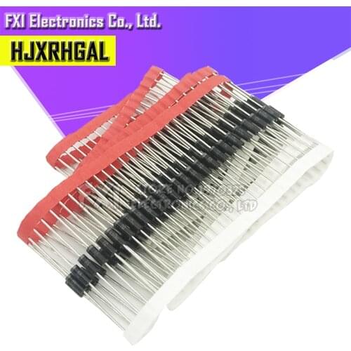 20PCS Rectifier Diode 1N5408 1N5404 1N5401 1N5822 1N5818 UF5408 UF5402 6A10 10A10 DO-27