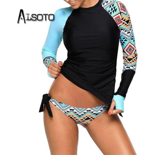 Alsoto Swimwear With Sleeves