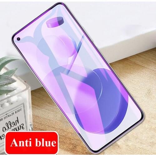 Anti Blue Tempered Glass for Xiaomi Mi 11i Mi 11 Lite 5G Glass Full Coverage Screen Protector for Xiaomi Mi 11 Youth Edition