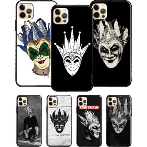 DJ Boris Brejcha For iPhone 12 Pro Max Mini 7 8 Plus Phone Case For iPhone 11 Pro Max XS XR X SE 2020 Cover