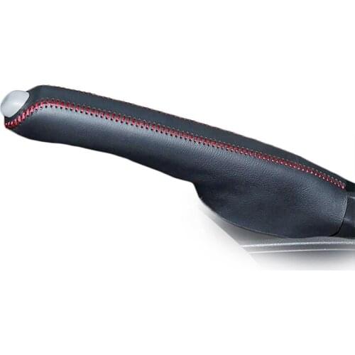 Case for Honda CITY handbrake cover Genuine leather Auto supplies Interior decoration DIY car styling
