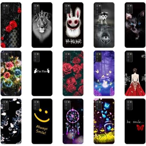 For Samsung A02s Case 6.5inch Soft Silicon Tpu Back Phone Cover For Samsung Galaxy A02s Galaxy A02s A 02s SM-A025F a025 Coque