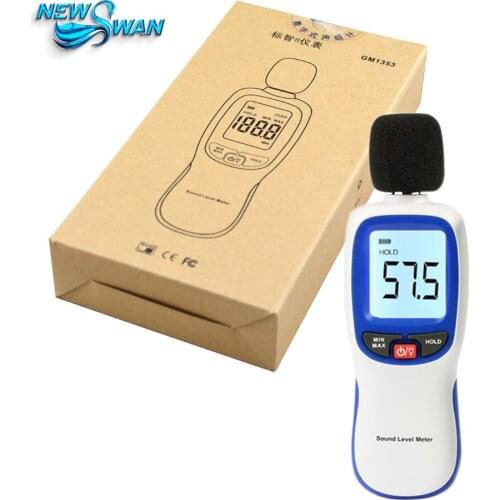GM1353 30-130dB Digital Sound Level Meter Noise Tester in decibels LCD Screen Noisemeter