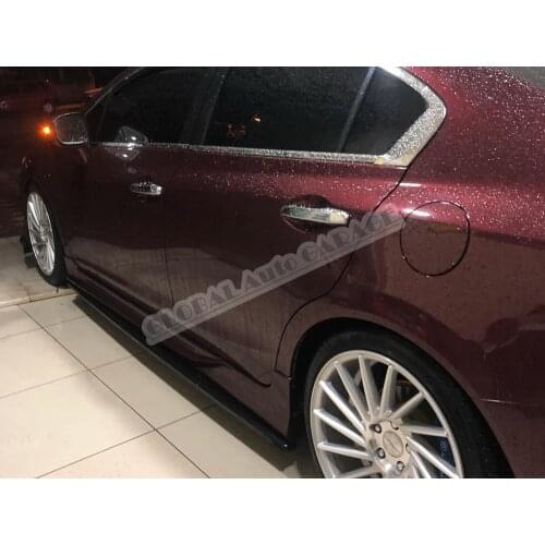 For Honda Civic FB7 2012-2016 Chrome Window Moulding Window Frame Framework Auto Accessory Diffüser Spilitter Car-styling Sport